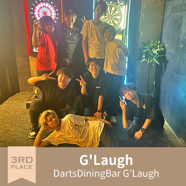 3位:G'Laugh